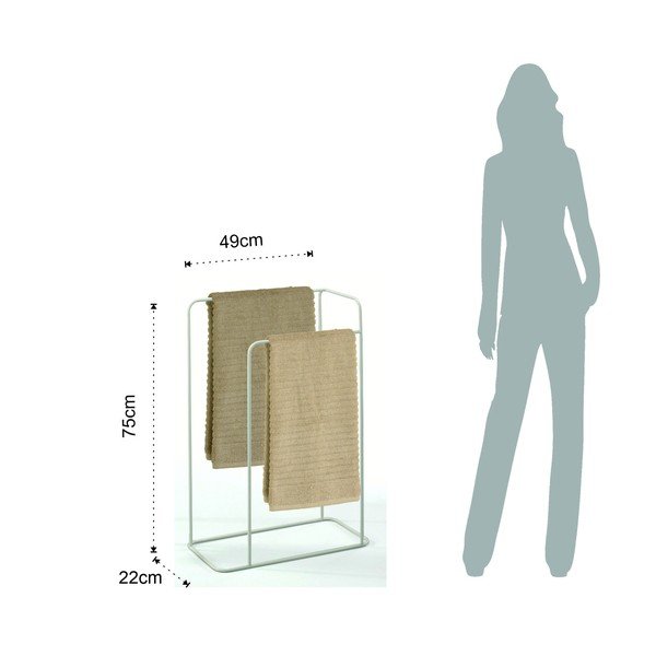 Valge terasest rätikuhoidja Madi - Tomasucci-image-2