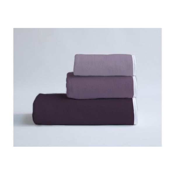 Sada 3 bavlněných ručníků Velvet Atelier Violet Pallete