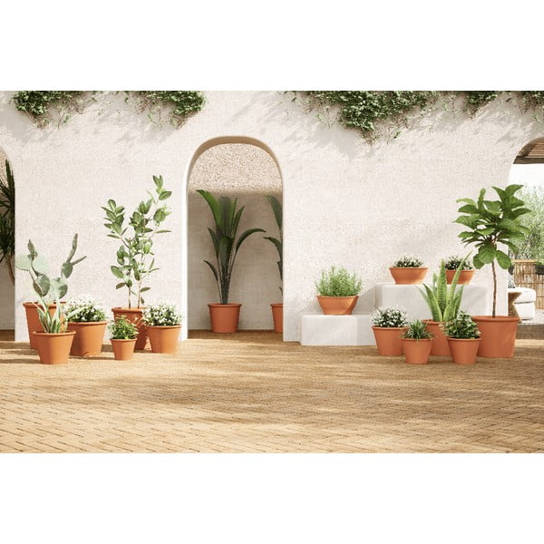Terrakotta lillepott ø 23 cm Saramago - Artevasi-image-3