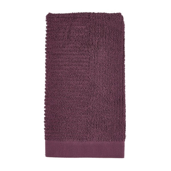 Tmavě fialový ručník Zone Classic, 50 x 100 cm