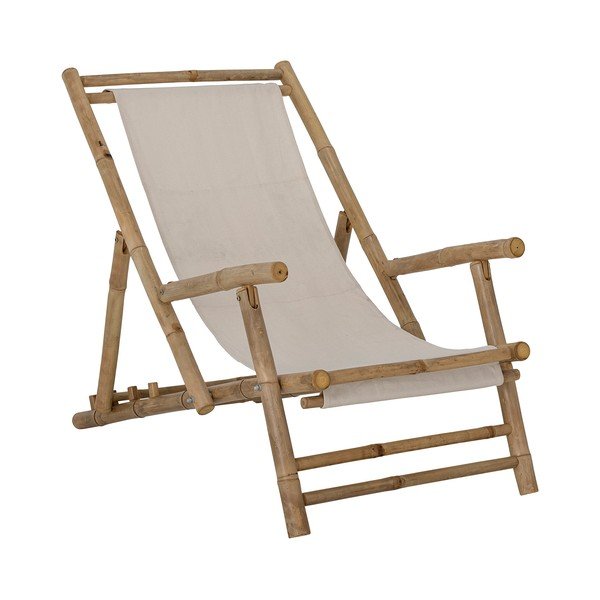 Bambusest aialaua lamamistool musta-loodusliku värviga Korfu - Bloomingville