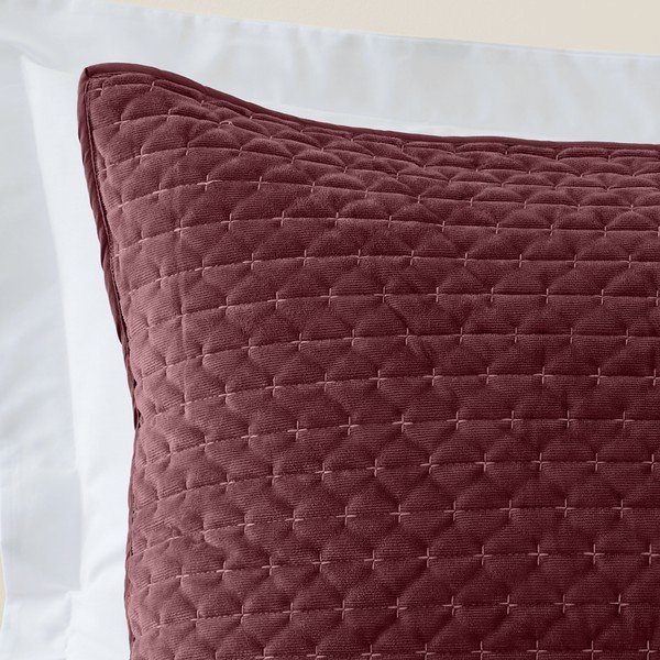 Padjapüürid komplektis 2 tükki 50x75 cm Attica Velvet - Bianca-image-3