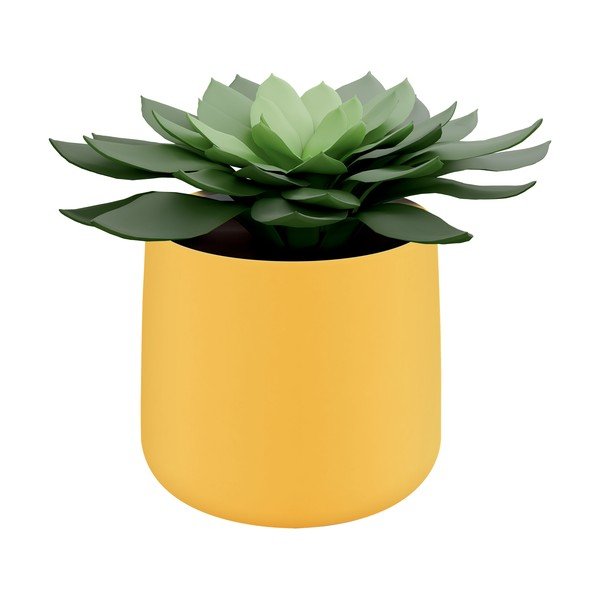 Kollane keraamiline pott Cosy - Leitz-image-2