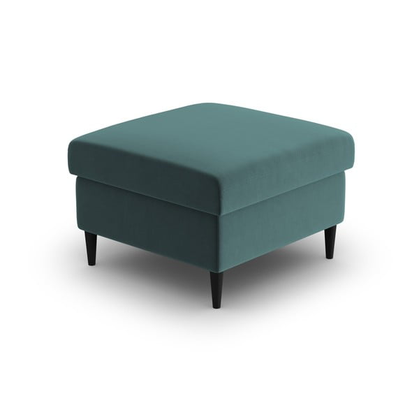 Petrooleumi värvi sametist jalatugi Kyoto - Cosmopolitan Design-image-2