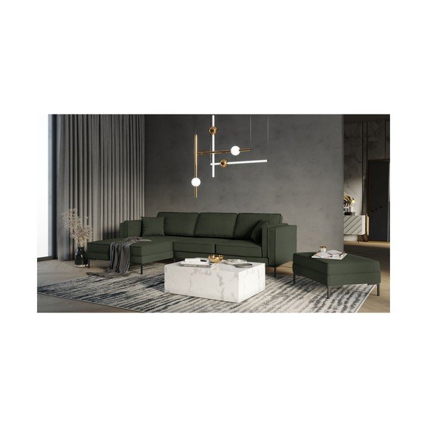 Tumeroheline nurgas diivan , vasakpoolne nurk Attilio - Milo Casa-image-4