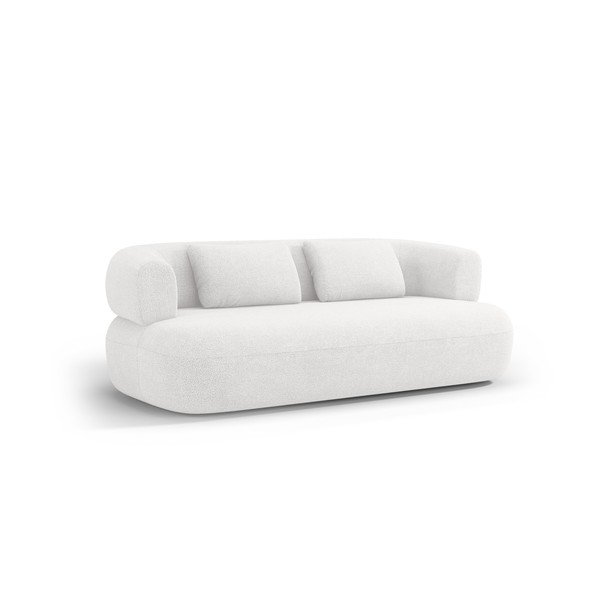 Bouclé kangast elevandiluust diivan 178 cm Jenny - Micadoni