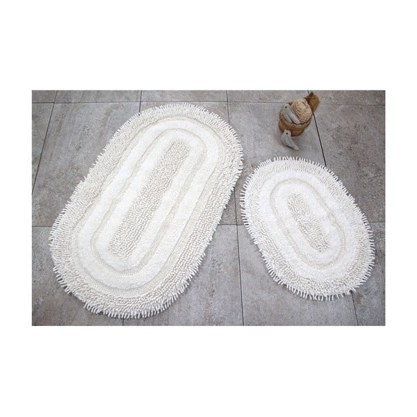 2 valge vannitoamati komplekt Jane Macoroni - Foutastic