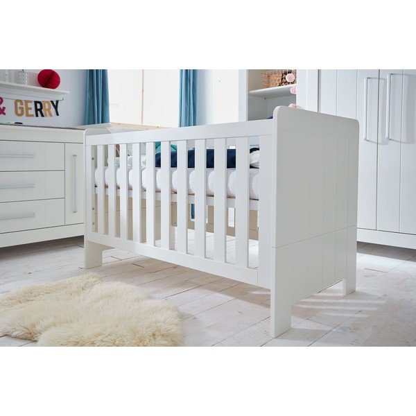 Valge voodi, 120 x 60 cm Calmo - Pinio-image-1