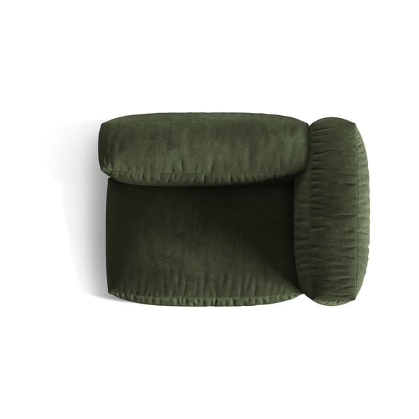 Roheline bukleekangast diivanimoodul (parem nurk) Martina - Micadoni Home-image-3