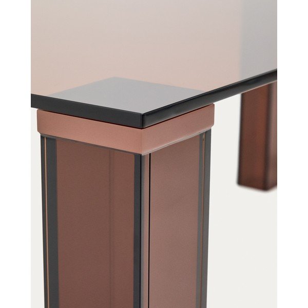 Klaasist söögilaud 100x200 cm Adularia - Kave Home-image-4