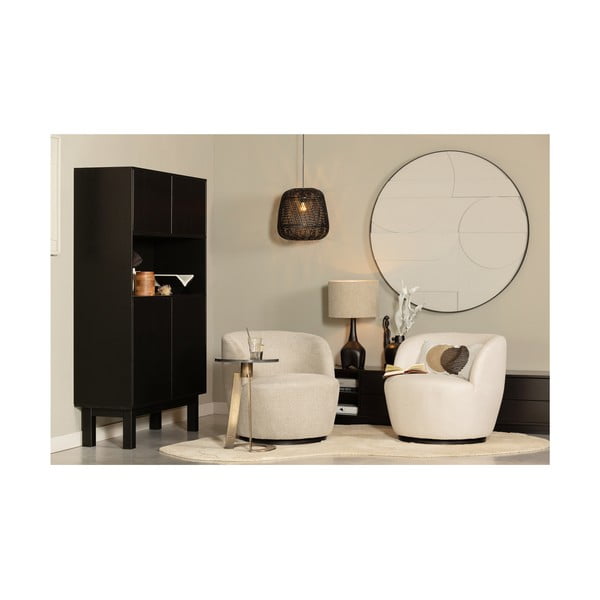 Must männipuidust kapp 110x170 cm Finca - WOOOD-image-1