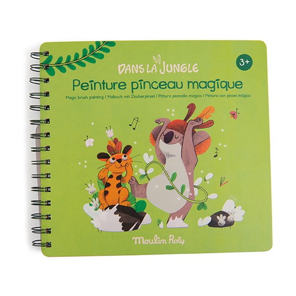 Vesivärvide raamat Dans la Jungle – Moulin Roty-image-1