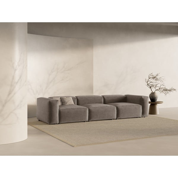 Pruun diivan 364 cm Bergamo – Cosmopolitan Design-image-1
