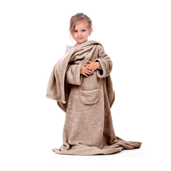 Pruun beebi TV tekk varrukatega Lazykids Lazy Kids - DecoKing-image-3