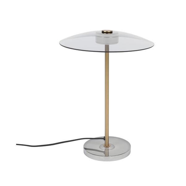 Hall-kuldne dimmerdatav LED-lauavalgusti klaasist varjuga (kõrgus 42 cm) Float - Zuiver