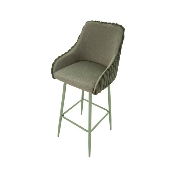 Rohelised polsterdatud baaritoolid 2 tk komplektis (istme kõrgus 78 cm) Alaska - Mauro Ferretti-image-3