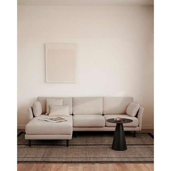 Kreem nurgadiivan Gilma - Kave Home-image-1