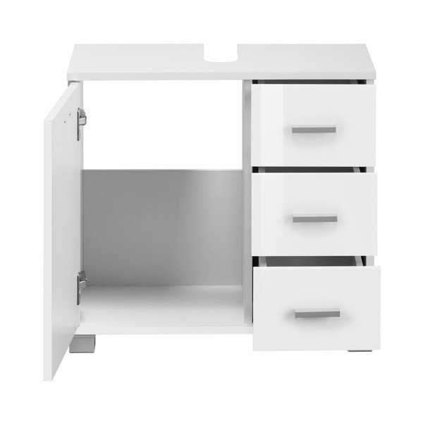 Valge puidust kapi all valamu Rhonda - Støraa-image-2