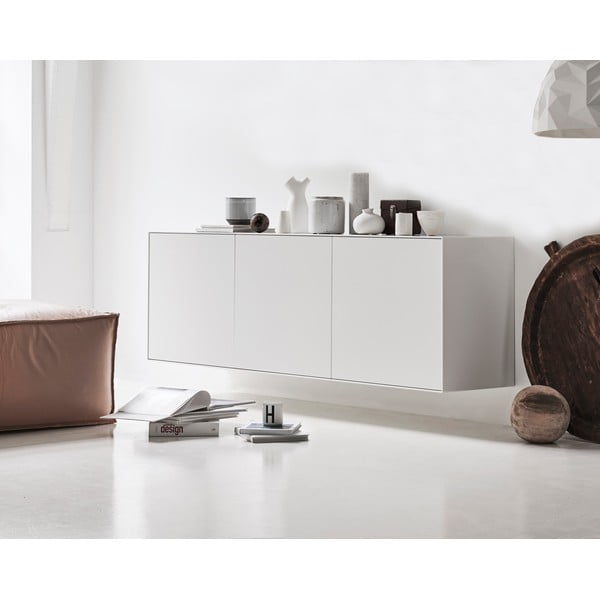 Valge madal kapp 179,9x59 cm Edge by Hammel - Hammel Furniture-image-1