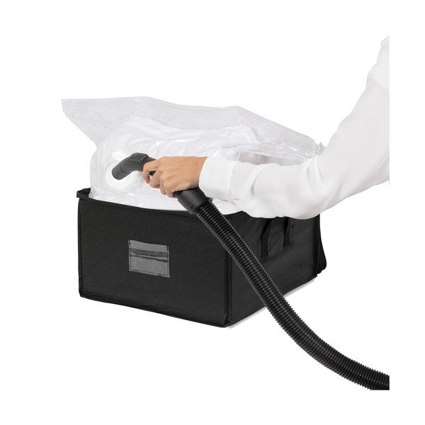 Must tõmblukuga hoiukarp Compress Pack, 125 l - Compactor-image-2