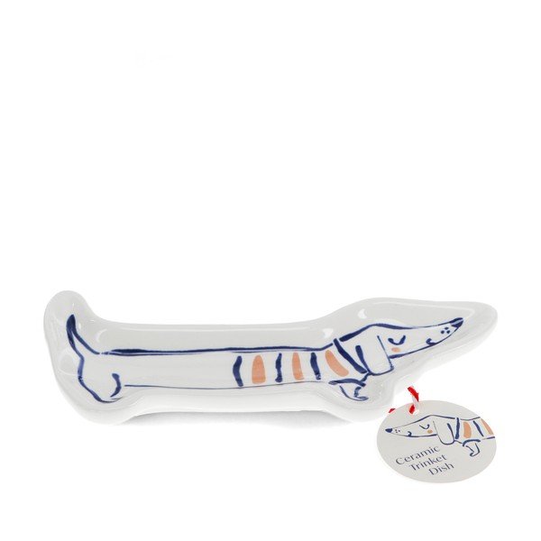 Keraamiline ehete alus Sausage dog - Rex London-image-2