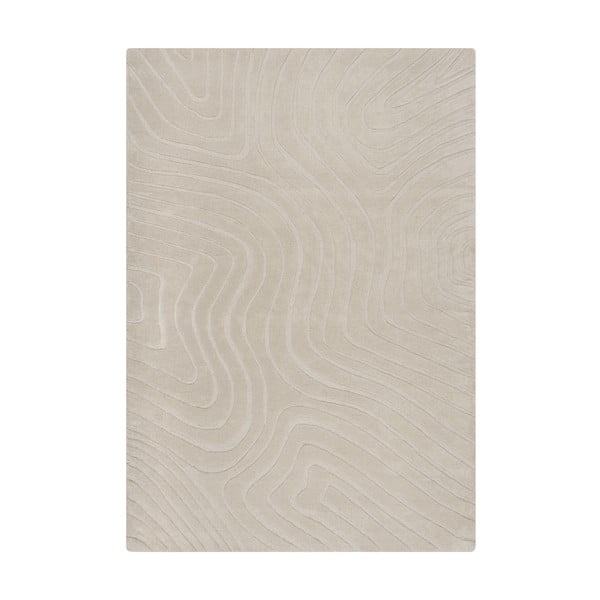 Kreem käsitsi kootud villane vaip 160x230 cm Mesmerise Natural - Flair Rugs