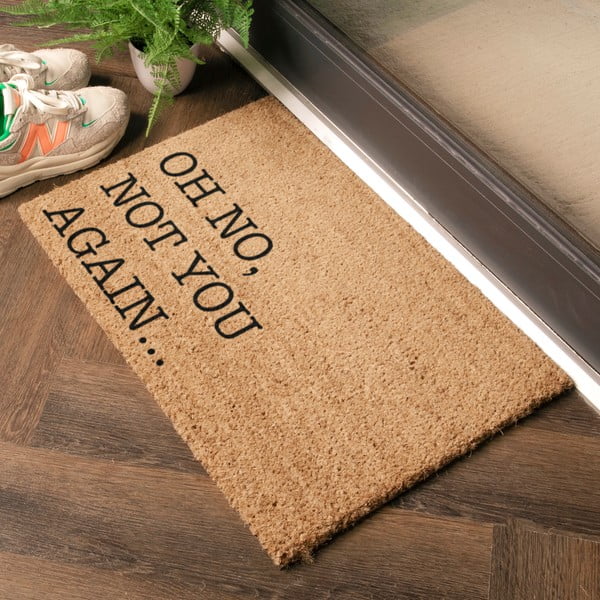 Kookoskiududest matt  40x60cm Oh No Not You Again - Artsy Doormats-image-2