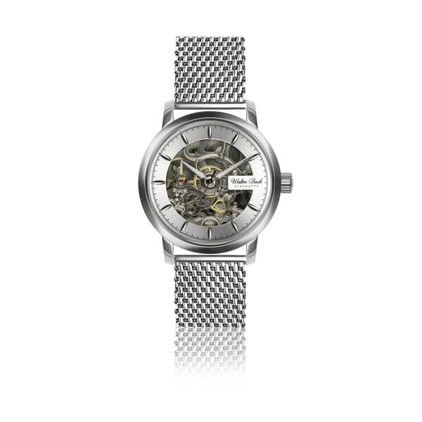 Pánské hodinky s páskem z nerezové oceli ve stříbrné barvě Walter Bach Randy