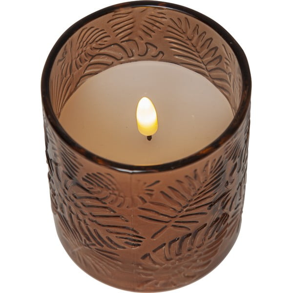 LED-küünal (kõrgus 10 cm) Flamme Leaf - Star Trading-image-2