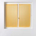 Kollased voile kardinad 2 tk komplektis 60x90 cm Sandra - douceur d'intérieur
