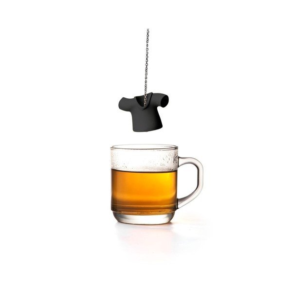 Černé čajové sítko Qualy&CO Tea Shirt