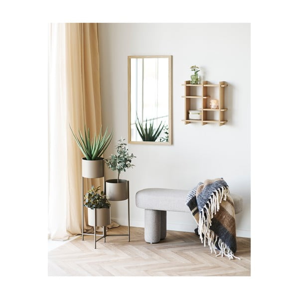 Tammepuidu imitatsiooniga riiul 40 cm Olsberg – House Nordic-image-2