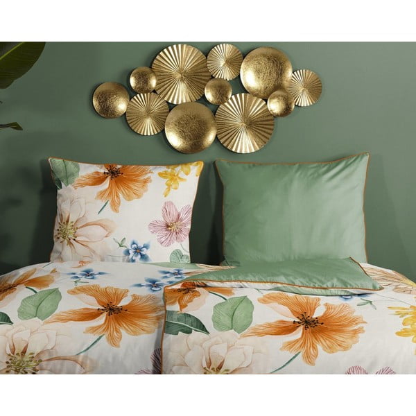 Pikendatud satiin-puuvillast voodipesu kaheinimesevoodile 240x220 cm Annabelle - Descanso-image-2