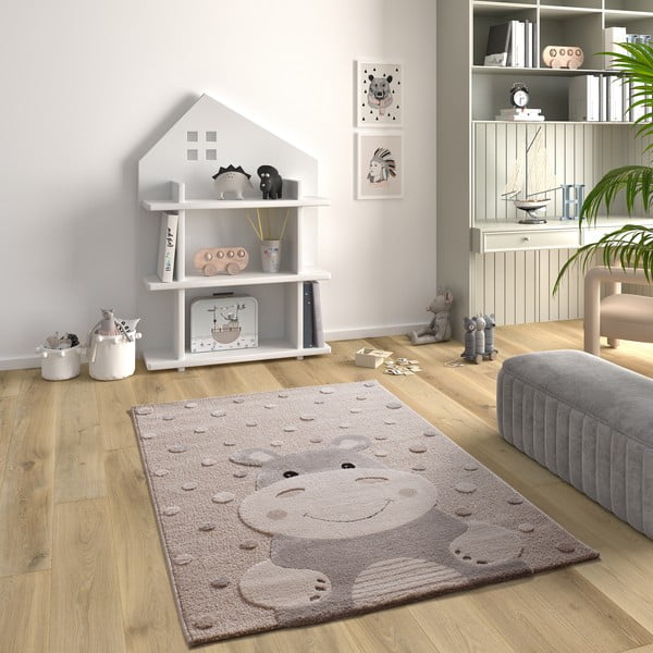 Beež laste vaip 120x170 cm Clown – Universal-image-1