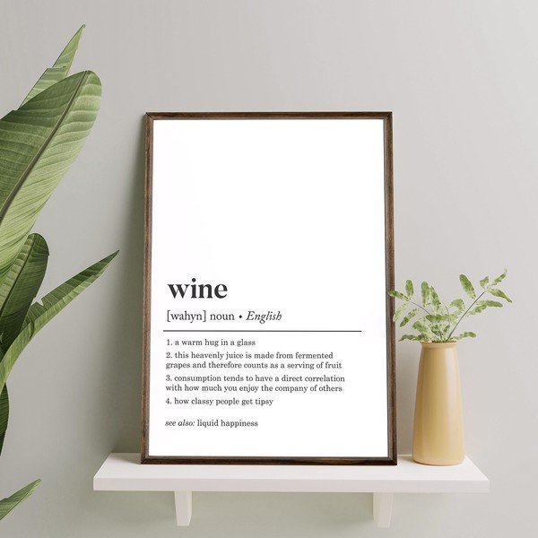 Plakat 50x70 cm Wine - Wallity-image-3