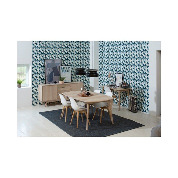 Sada 2 bílých jídelních židlí Actona Scramble Dining Set-image-2