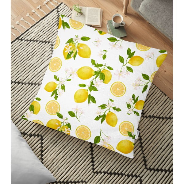 Puuvillasegust padjapüür Lemons, 70 x 70 cm - Minimalist Cushion Covers