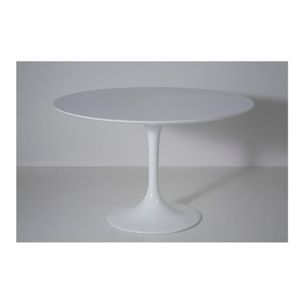 Bílý jídelní stůl Kare Design Invitation, Ø 120 cm
