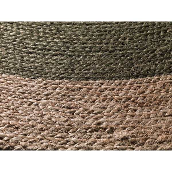 Roheline-puiduvärvi ümmargune vaip ø 90 cm Mahon - Universal-image-2