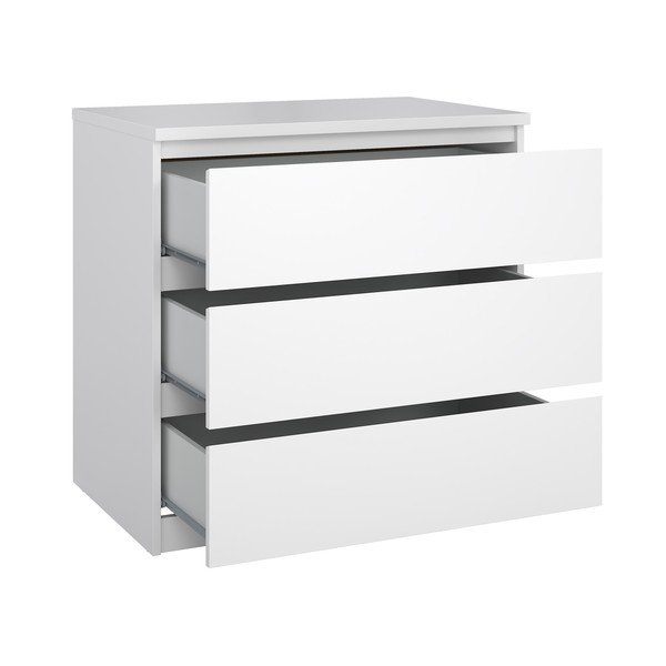 Valge kummut 77x76x50 cm Naia - Tvilum-image-3