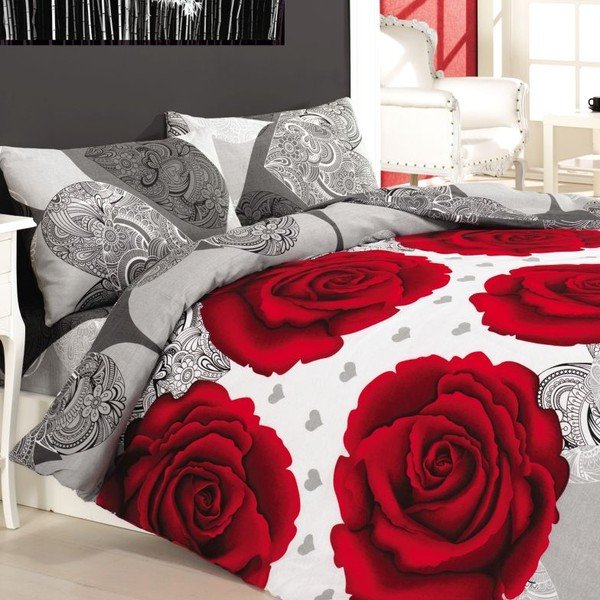Povlečení Gun Red Rose, 240x220 cm