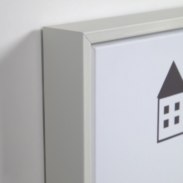 3 mustvalge maalikomplekt, 30 x 42 cm Nisi - Kave Home-image-1