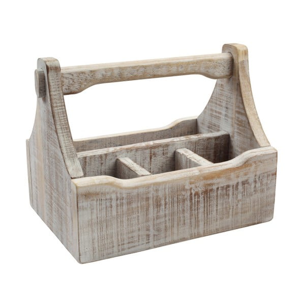 Dělený dřevěný podnos T&G Woodware Nordic Caddy