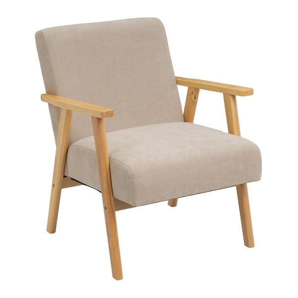 Beež šenillist tugitool Vintage - Casa Selección