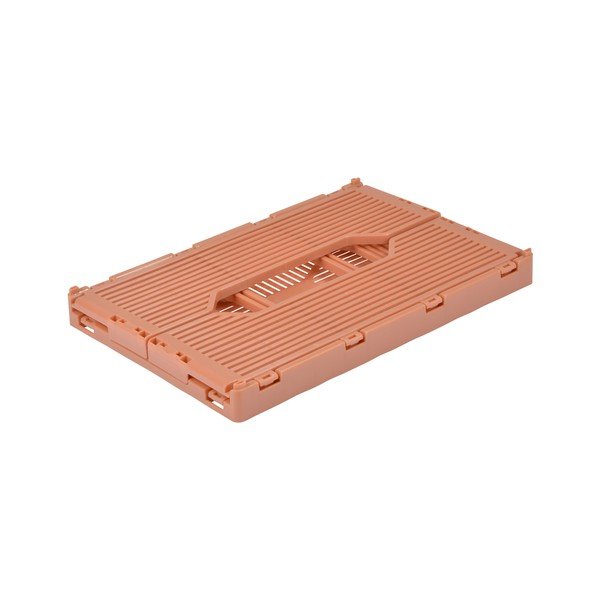 Lõhevärvi plastikust hoiukarp 30x20x11,5 cm - Homéa-image-2