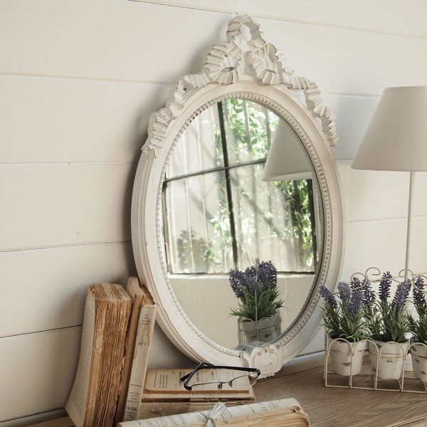 Zrcadlo Ferrara White Antique