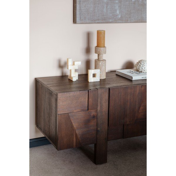 Täispuidust TV-alus 188x60x45 cm Bruneau - Dutchbone-image-4