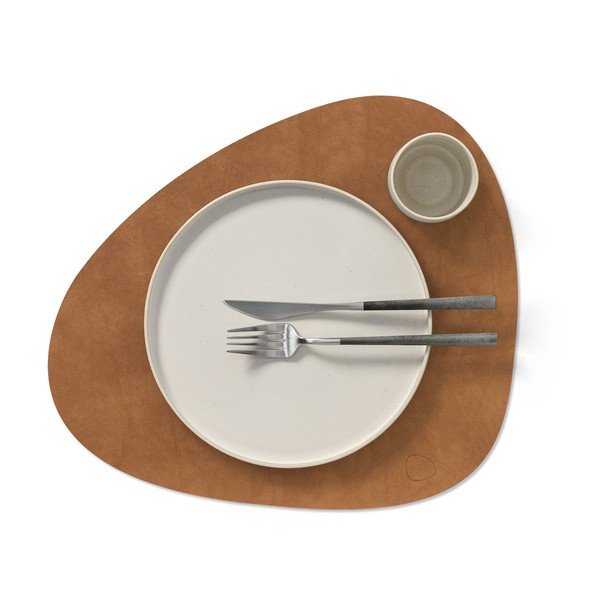 Öko-nahast lauamatt 37x44 cm Curve L Nupo - LIND DNA-image-2