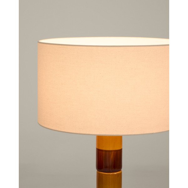 Põrandalamp tekstiilist varjuga (kõrgus 146 cm) Mavran - Kave Home-image-3