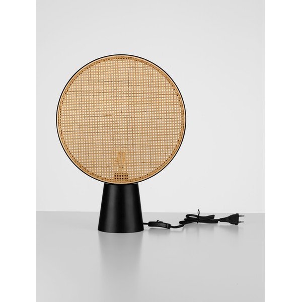 Matt must/naturaalsest metallist laualamp (kõrgus 48,5 cm) Tierra - Nova Luce-image-3